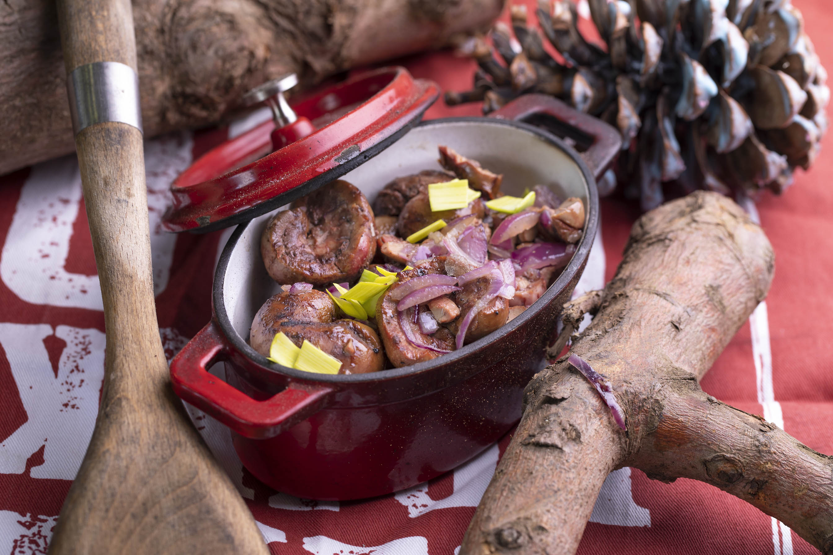 Recetas parrillada verduras
