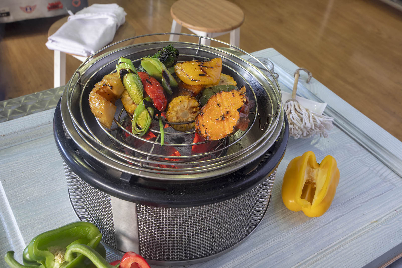 Recetas parrillada verduras